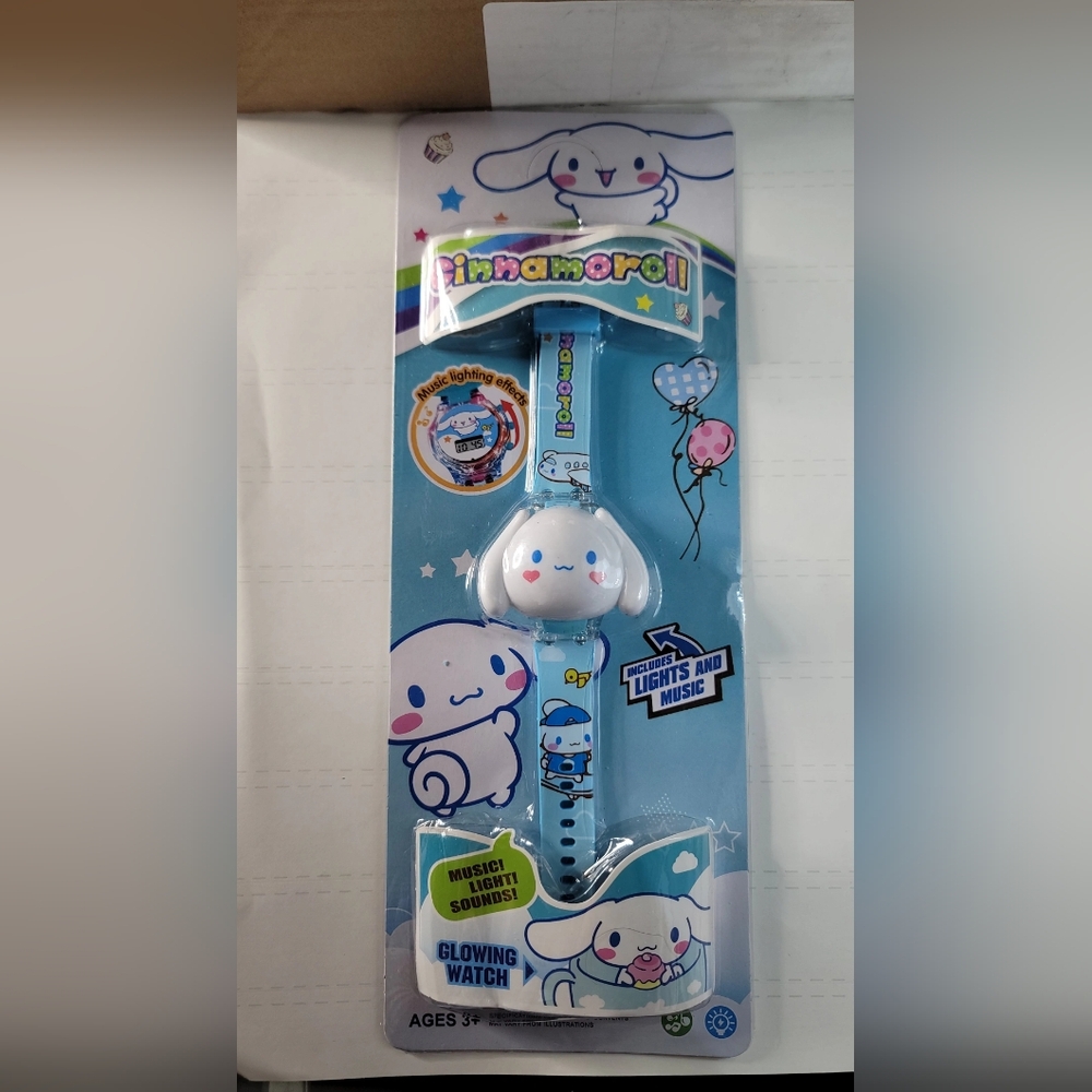Sanrio Cinnamoroll Glowing Watch